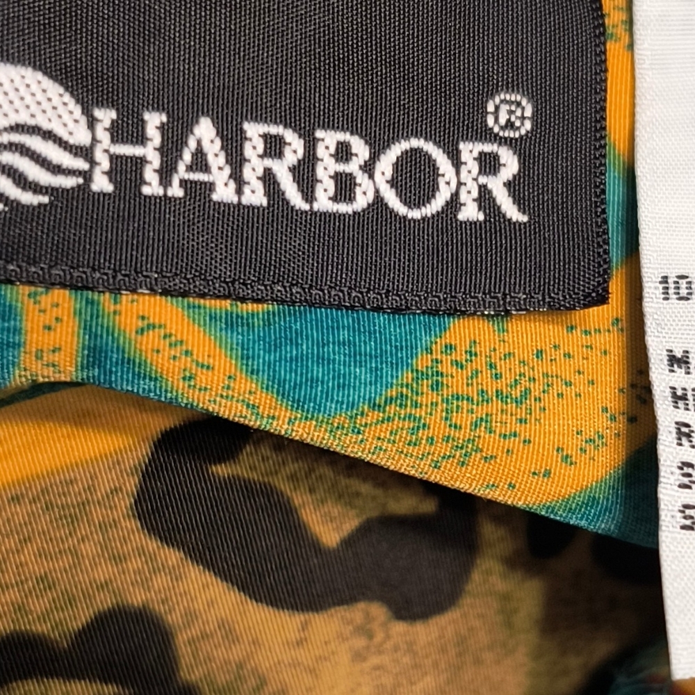 Vintage SAG HARBOR Tribal/Animal Print  Faux Wrap  Sleeveless Midi Dress Sz 14 - Picture 5 of 7